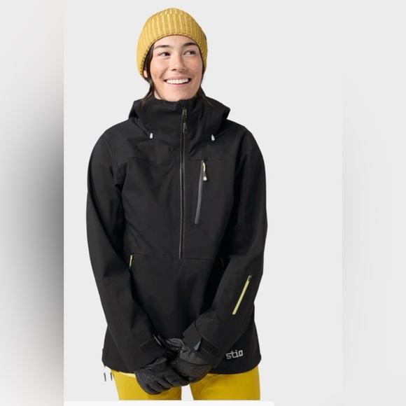 Stio Jackets & Blazers - Stio Women's Environ XT Anorak Jacket in Steel Pony whitebark camo NEW WITH TAGS